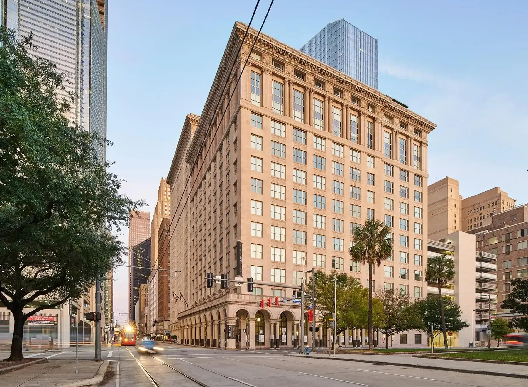 The Star apartment building located in downtown Houston, Texas