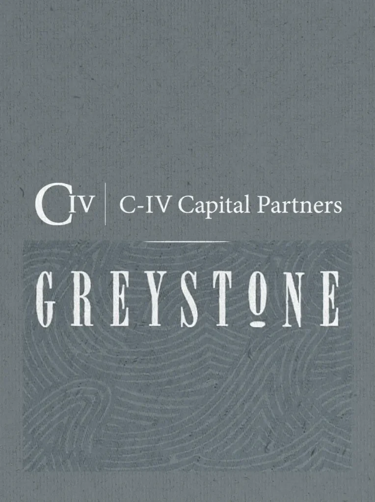 C-IV Capital Partners logo and Greystone logo